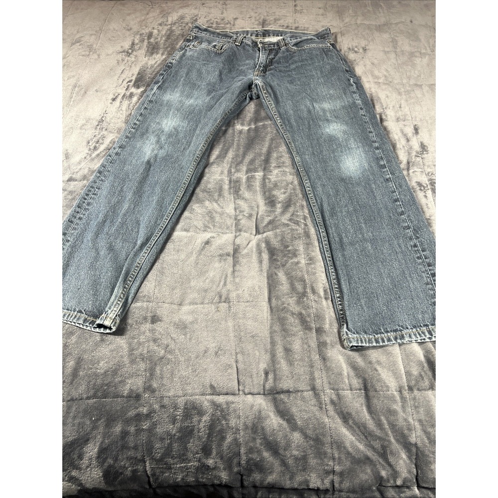 Levi's‎ 559 Straight Leg Jeans Men's Size 33X30 Blue Denim Pockets Zip Fly